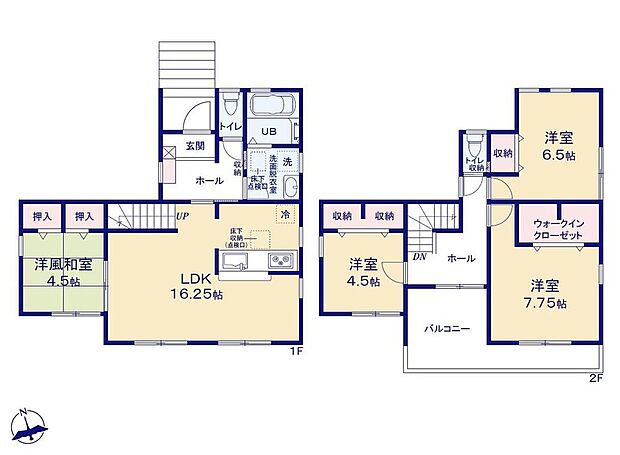 リーブルガーデン　蓮田市椿山第７　1号棟