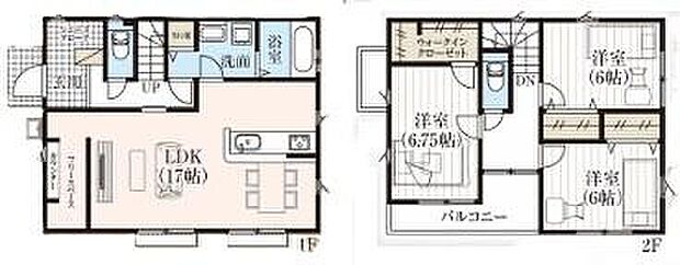 (1号棟)、価格2899万円、3LDK、土地面積132.18m2、建物面積100.19m2