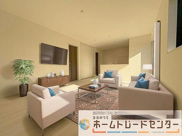 ◆大きな窓は遮音性に優れたペアガラスの窓となっています。リビングでたくさんはしゃいで遊んでも、お子様の声を気にしなくて大丈夫です♪
※本家具はCGとなります