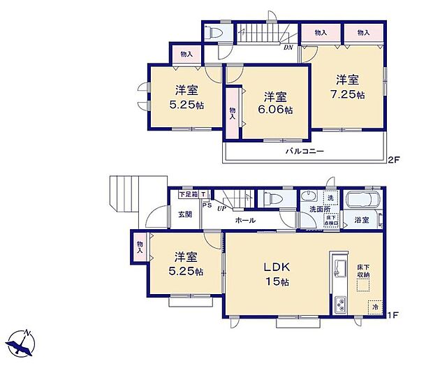 ハートフルタウン　桶川坂田　A号棟