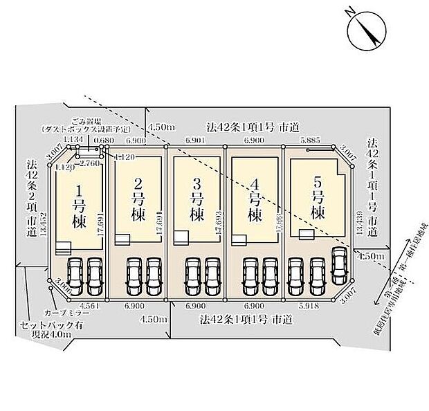 閑静な住宅地☆駐車スペースは２台分♪