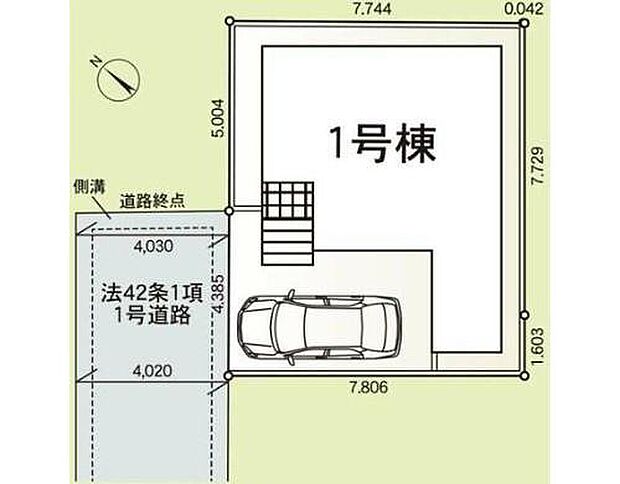 通り抜けがない道なので、住人以外の車の進入も少なく、小さなお子様を持つご家庭にも安心です♪