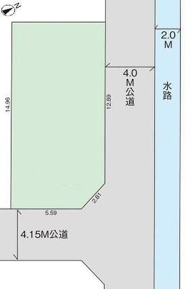 全体区画図閑静な住宅地☆カースペースは2台分ご用意。空いたスペースは駐輪場としてもお使いいただけます◎