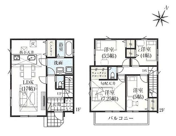 (6号棟)、価格6799万円、4LDK、土地面積100.1m2、建物面積96.46m2