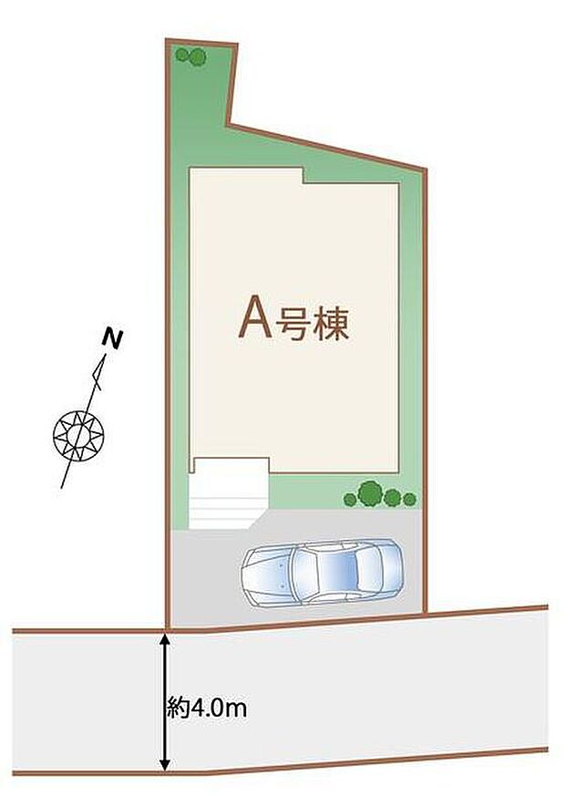閑静な住宅地☆カースペースあります♪空いたスペースは駐輪場としてもお使いいただけます◎