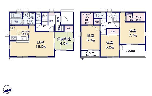 (3号棟)、価格2980万円、4LDK、土地面積150.55m2、建物面積103.91m2