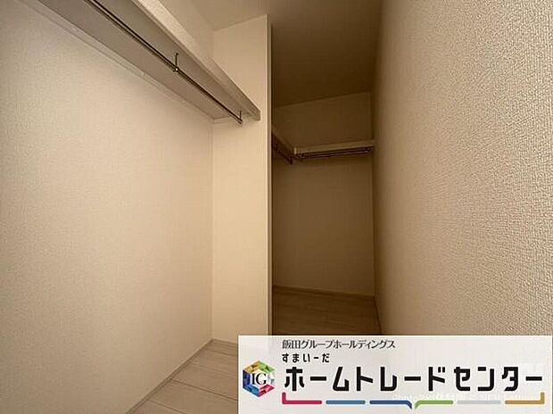 【収納】各居室にはそれぞれ収納を完備！しっかりとした容量のスペースを確保しているので、お部屋は美しい空間を保てますね♪