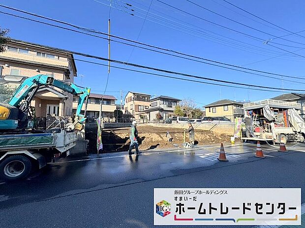【現地外観写真】◆資料送付・ご見学即対応！建物完成しておりますので、室内ご内覧いただけます♪ご不明点等、スタッフがしっかりと説明させていただきますので、安心して現地をご覧ください♪