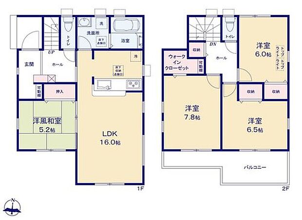 【4LDK】●SIC付きで玄関すっきり♪
●効率的でストレスのない家事動線。水回りが集中しており、移動がスムーズです♪
●隣り合う和室を開放すれば、広々とした空間になるリビングダイニング