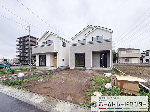 【現地外観写真】◆休日にご家族揃ってご見学はいかがでしょうか♪実際の現地を見てみると図面などではわからない、新たな発見もありますのでまずはお気軽にお問い合わせください♪