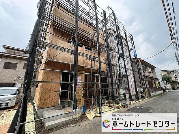 【 現地外観写真】◆資料送付・ご見学即対応!建物完成しておりますので、室内ご内覧いただけます♪ご不明点等、スタッフがしっかりと説明させていただきますので、安心して現地をご覧ください♪