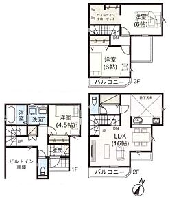 ●2階リビングは眺望・採光と風通し、外からの視線が気にならない等、多くの利点がございます。●リビング階段ですので自然と家族の集まる憩いの空間になります 
