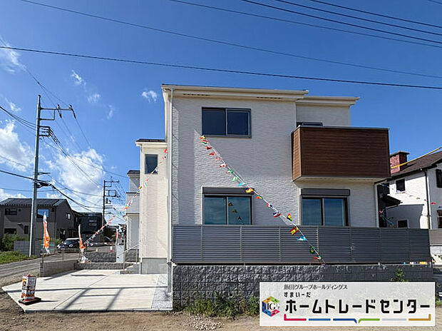 【現地外観写真】◆休日にご家族揃ってご見学はいかがでしょうか♪実際の現地を見てみると図面などではわからない、新たな発見もありますのでまずはお気軽にお問い合わせください♪