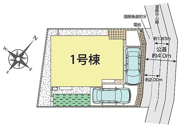 限定１棟　新築分譲住宅です！
穏やかな雰囲気漂う街並み、ゆったりお過ごしいただけます♪