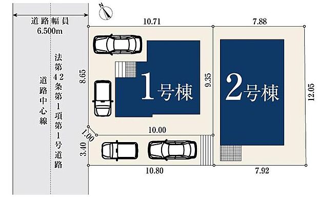 【全体区画図】全2邸です☆
先着順となりますので、お早めにご相談下さいませ☆