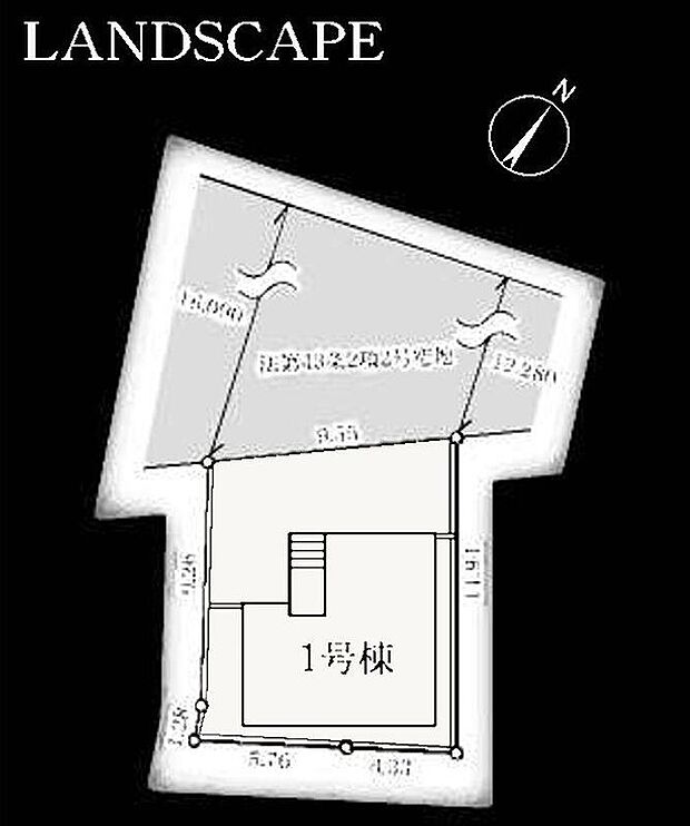 【全体区画図】限定１棟　新築分譲住宅です！
穏やかな雰囲気漂う街並み、ゆったりお過ごしいただけます♪