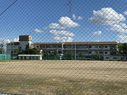 郡山市立喜久田中学校 現地から900m。(徒歩12分。)