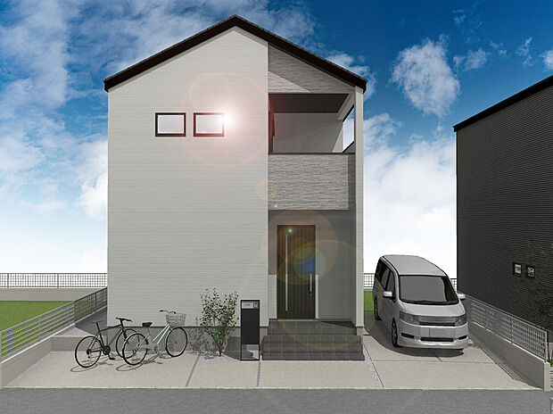 ６号棟　完成イメージパース　※イメージの為実際と異なる場合があります。