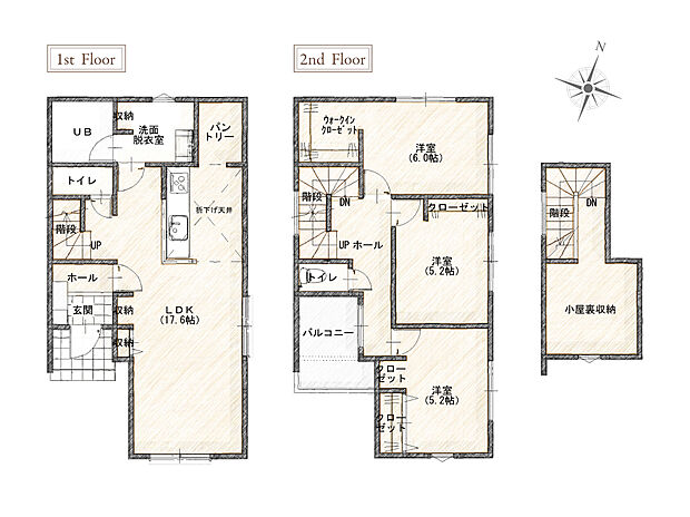 2号棟　間取り図
