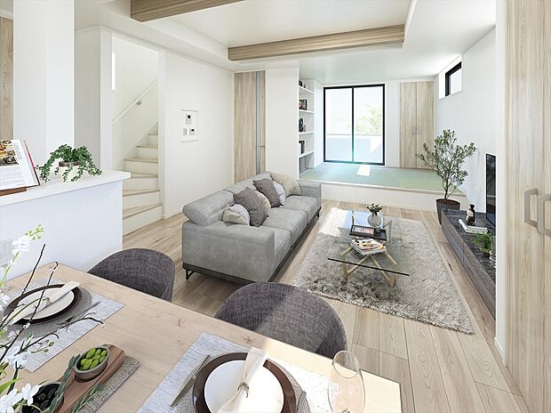 【弊社既分譲内観パース】
※画像にはオプション商品も含まれております。