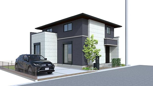 No.15／LDK内にスタディスペースのある約22帖のゆとりの空間。リビングアクセス階段なので自然とLDKに家族が集まるプランです。