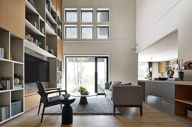 【モデルハウス写真】モデルハウス（西川田展示場）／空間の広さや、つながりをなど暮らしのイメージをご体感ください。