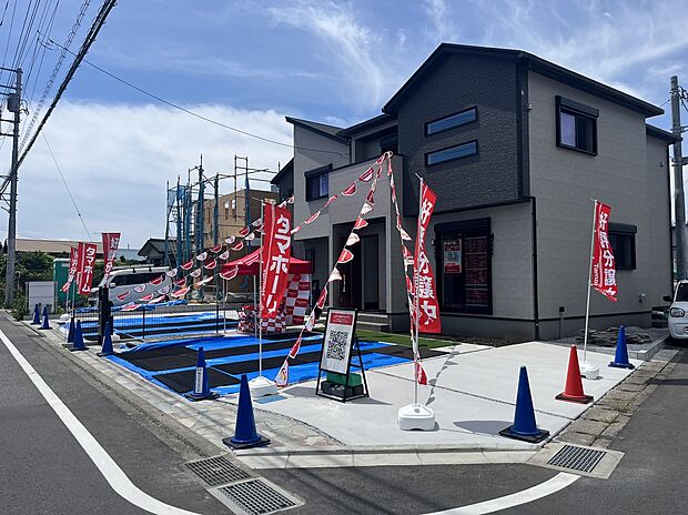 8/9更新 【現地見学スタート!】ついに完成した1・2号棟の中をじっくりご覧いただけます。お部屋の広さやこだわり抜いた設備を、ぜひ現地で体感してください!