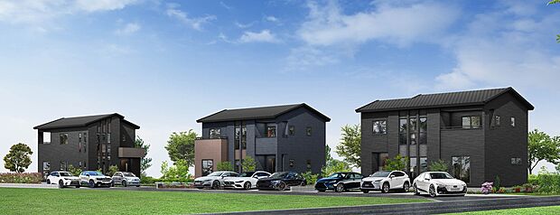 街並み完成予想図