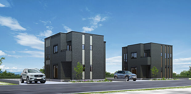 タマタウン田島II　街並みパース