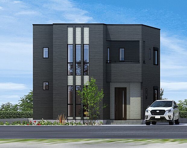 タマタウン大内中央II1号地　外観パース