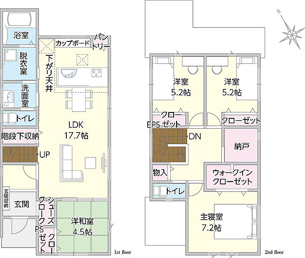 【1号棟間取り図】
