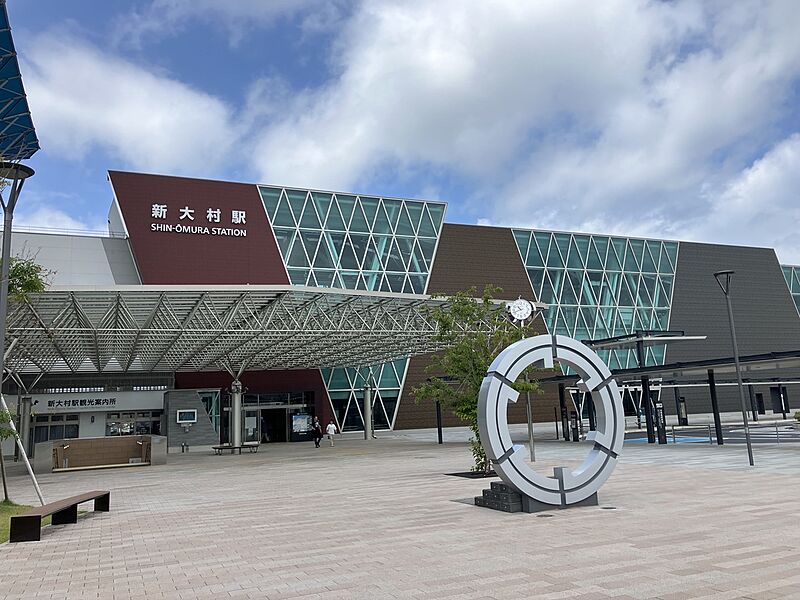 【車・交通】西九州新幹線　新大村駅