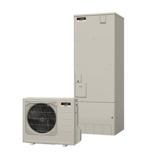 【エコキュート】空気の熱でお湯を沸かす、節約上手な全自動給湯器エコキュート。特長は、時間をかけてゆっくりとお湯を沸かしていく点。昼間に比べて割安な深夜電力を利用することで、大幅なランニングコストの削減を実現できます。