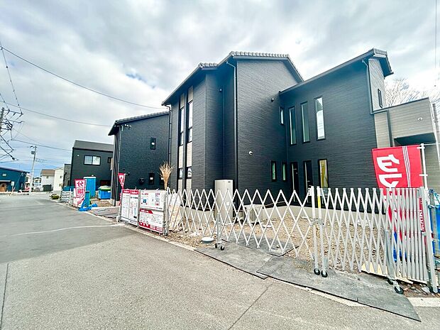 【１号棟　外観写真】１月28日撮影