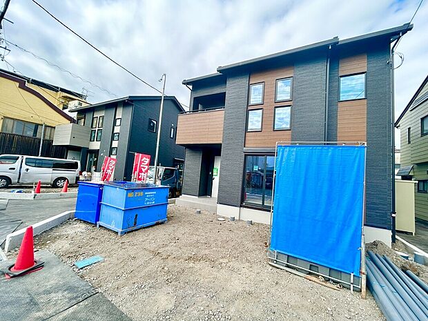 【４号棟　外観写真】1月28日撮影