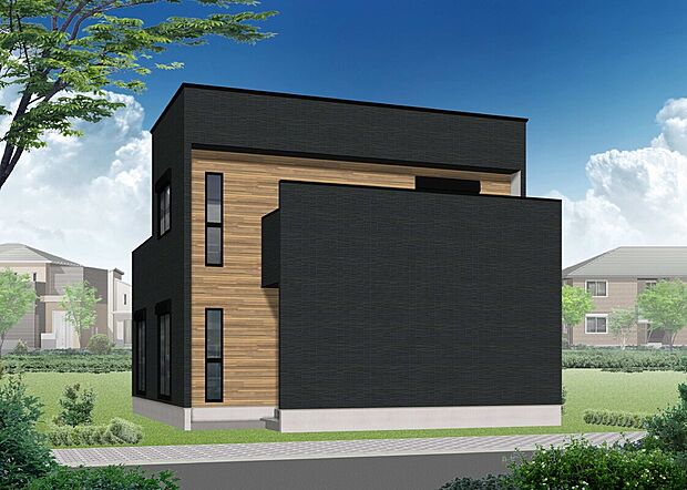 【3号地】【3号地完成予想図】
水回りを集約した子育てファミリーに優しい家事ラク導線を取り入れた住まいです。南東面と東面の2つのワイドバルコニー、たっぷりの収納設備を設けた充実のプランニングです。