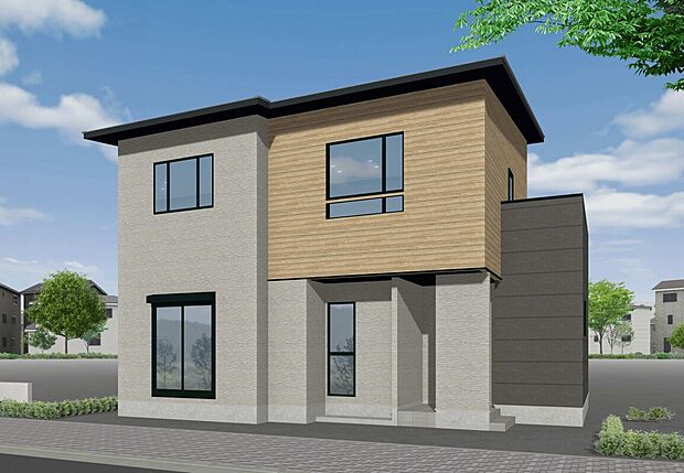 【6号地】【6号地完成予想図】
家族との会話がより弾むリビング階段やカウンター付きの広々9.2帖の主寝室、2面バルコニーなど注文住宅仕様のプラン仕様♪家族と憩いの時間をお過ごしいただけます。