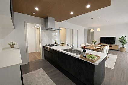 タマタウン仁井令II2号地 リビング