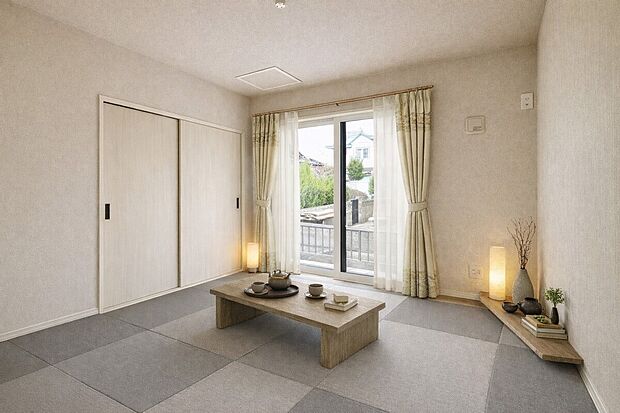 【和室】※画像はAIにより家具・家電を配置しております。