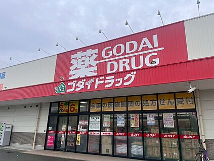 ゴダイドラッグ上野田店 1400ｍ(徒歩20分)