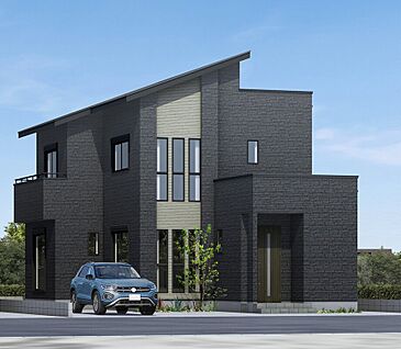 タマタウン虹ヶ丘V2号地　外観パース