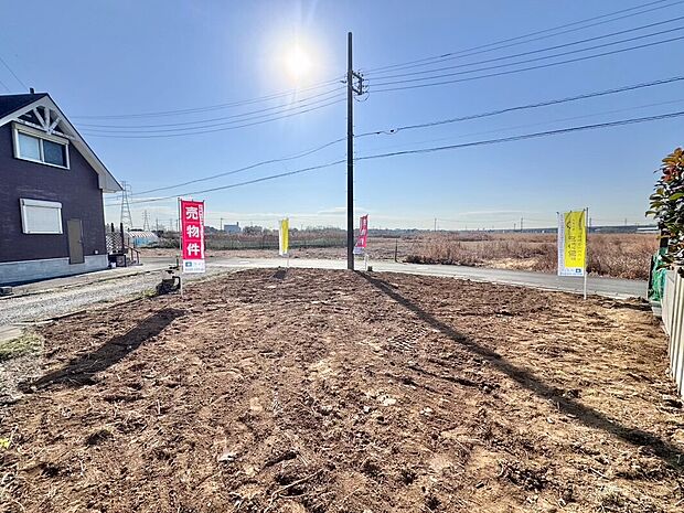 田園風景広がる開放的な立地