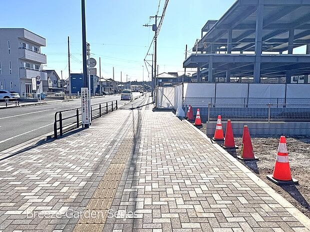 全2区画:前面道路 現地写真2026.2.21撮影