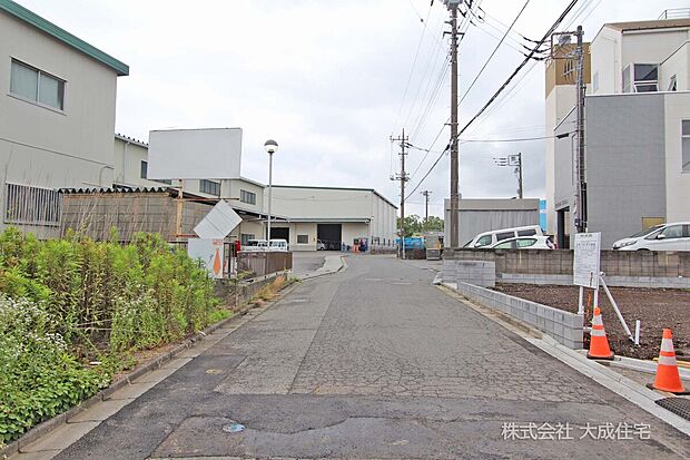 前面道路 現地写真2026.6.15撮影