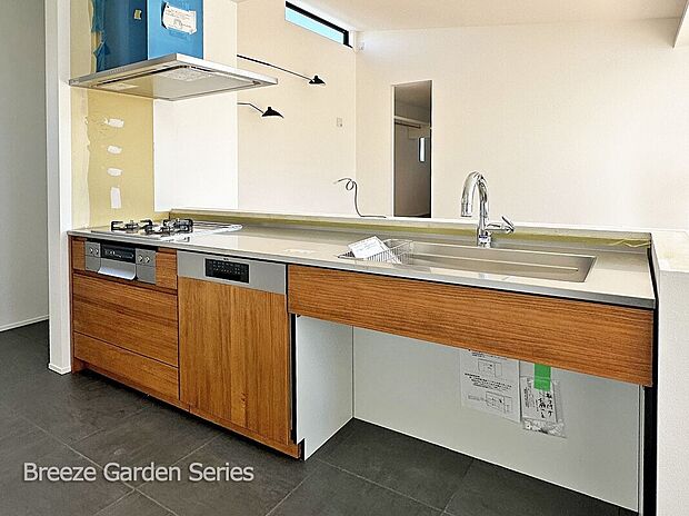 【施工例プラン:キッチン】※お好きな間取り、設備仕様、カラーセレクトで建築可能です。