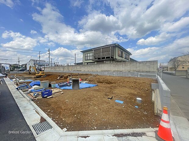 【4区画（現地写真）】全6区画の分譲地です！　現地写真2026.4.6撮影