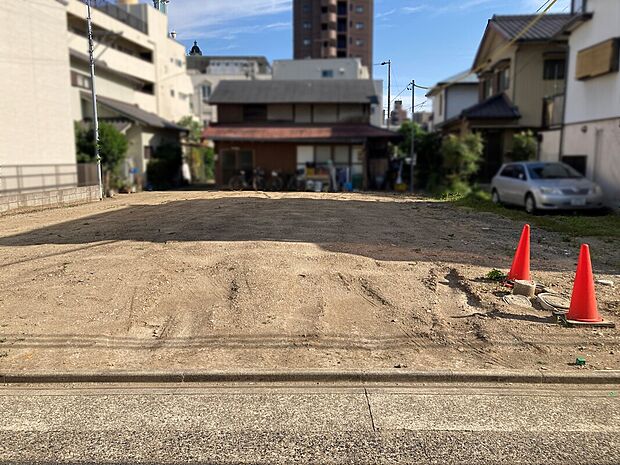 北側道路より撮影