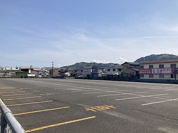 造成工事開始前の現地の様子です。6号地北側より南を向いて撮影した写真です。