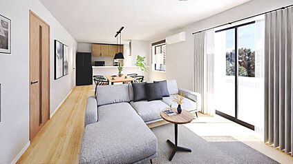 １０号地 参考プランの内観パース