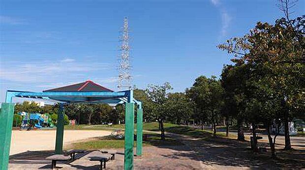 金岡公園(約328m)